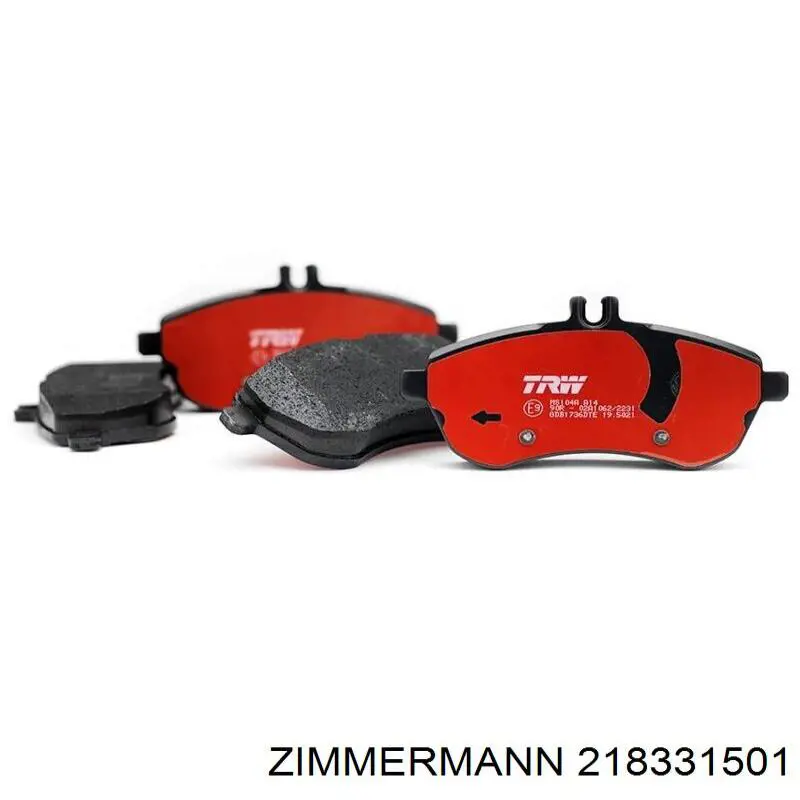 218331501 Zimmermann Колодки тормозные дисковые комплект