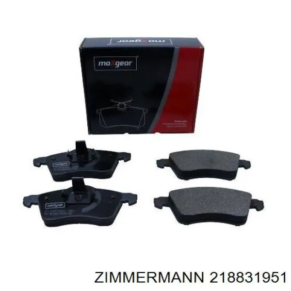Тормозные колодки Zimmermann 218831951