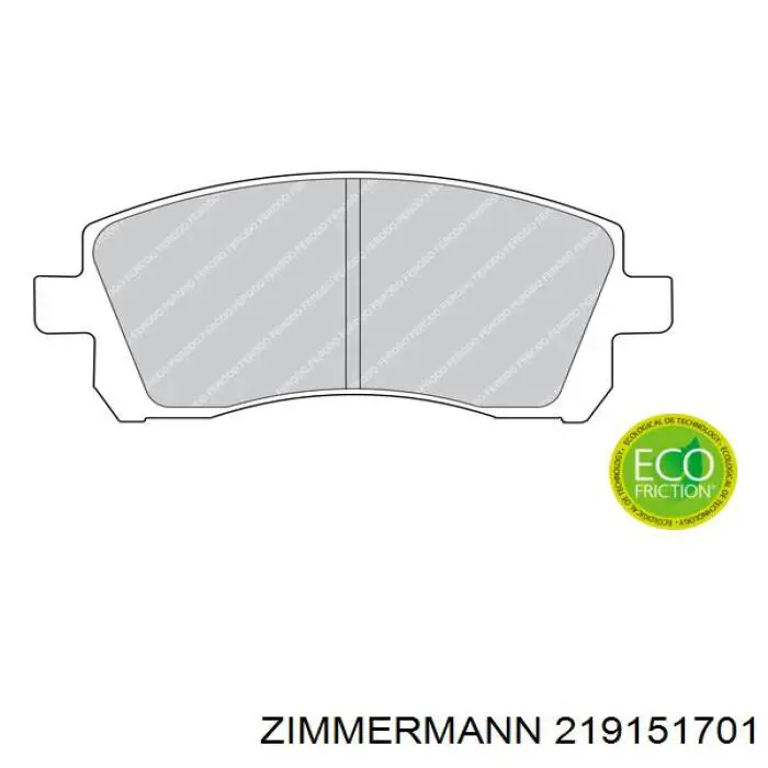 Колодки Zimmermann 219151701 цена, от 24.75 USD