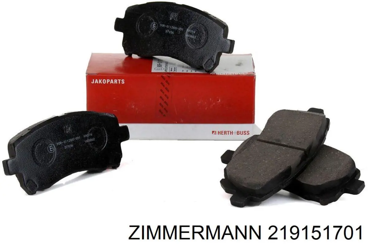 219151701 Zimmermann Колодки передние