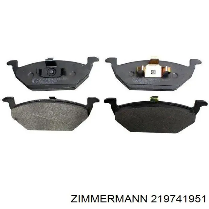 219741951 Zimmermann Колодки передние