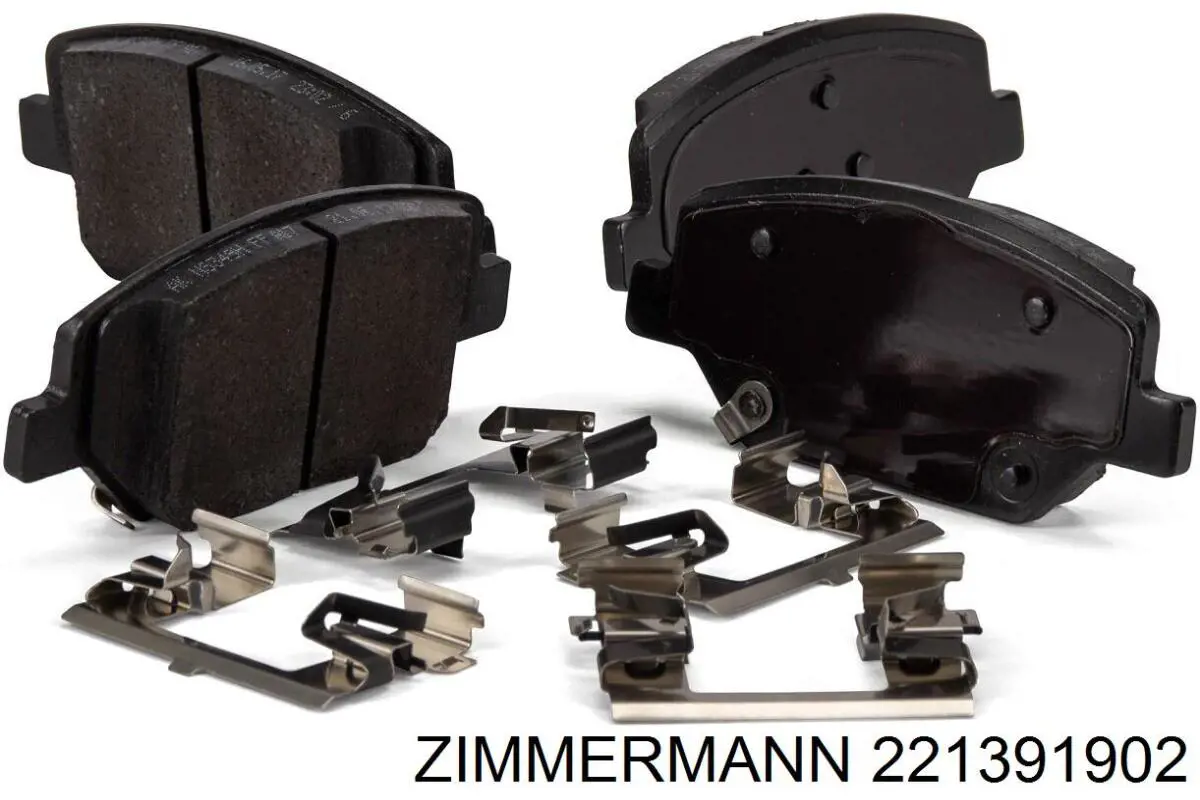 Купить 221391902 Zimmermann Колодки тормозные