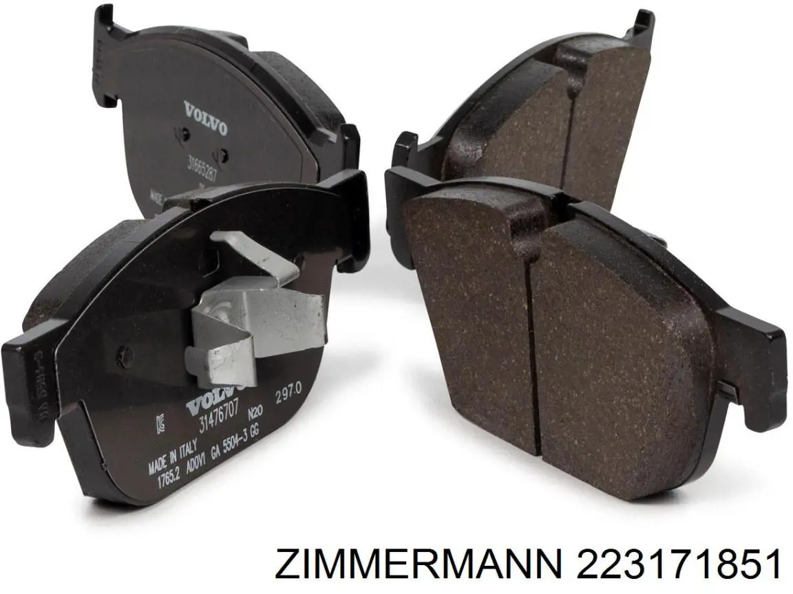 Колодки Zimmermann 223171851 цена, от 62.99 USD