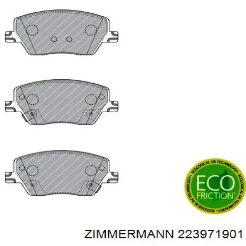 Колодки Zimmermann 223971901 цена, от 63.68 USD