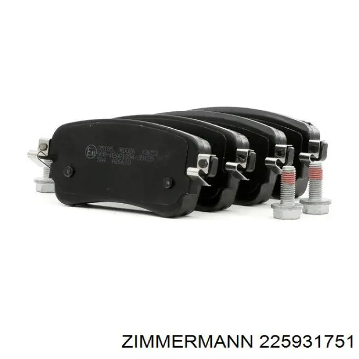 225931751 Zimmermann Колодки передние