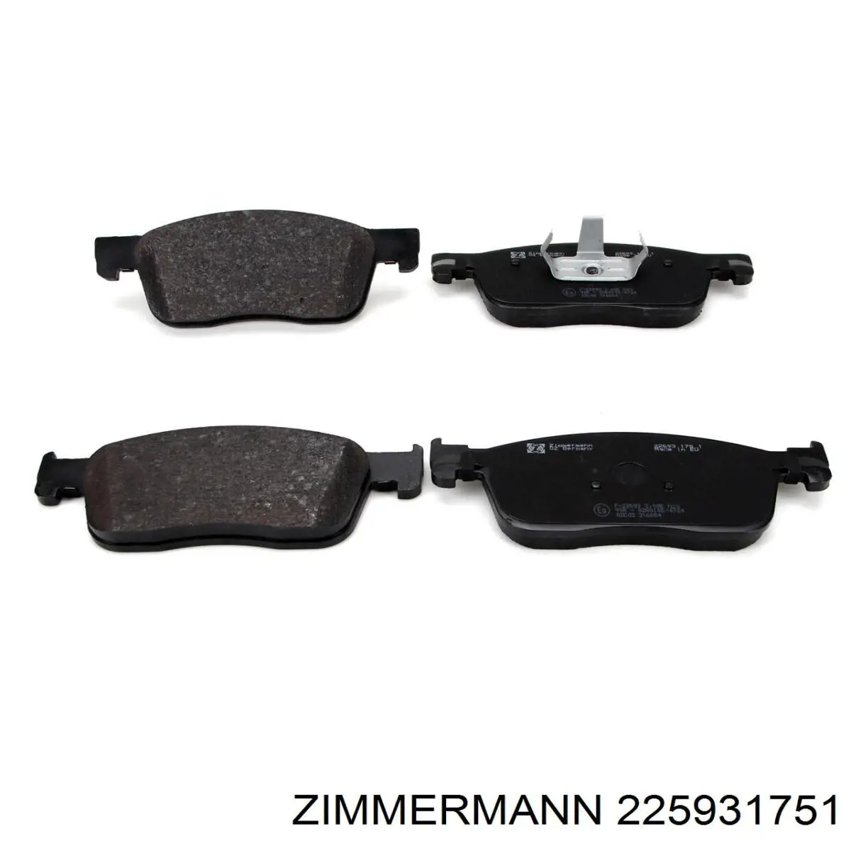 Колодки Zimmermann 225931751 цена, от 51.04 USD