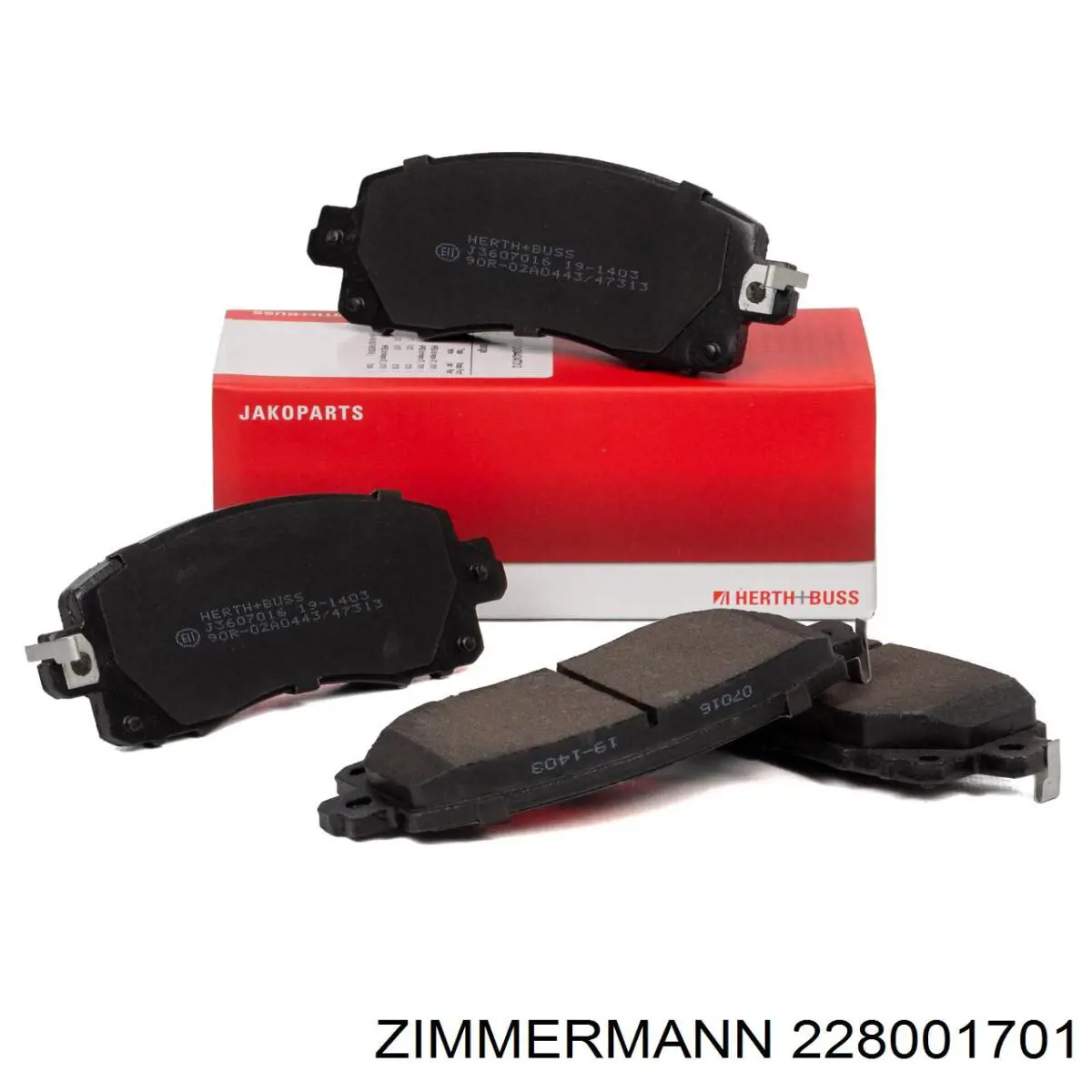 Колодки Zimmermann 228001701 цена, от 58.89 USD