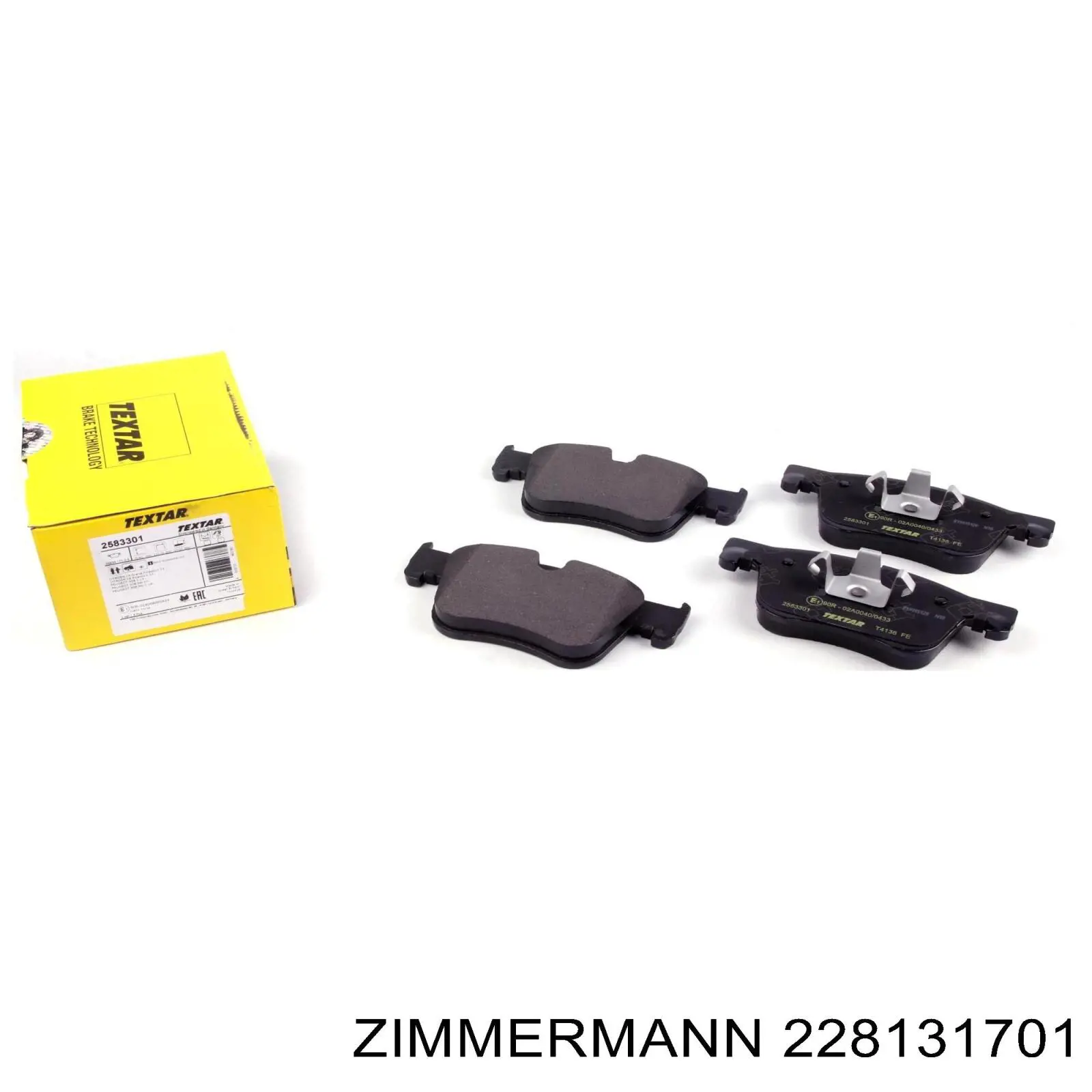 Колодки Zimmermann 228131701 цена, от 64.18 USD