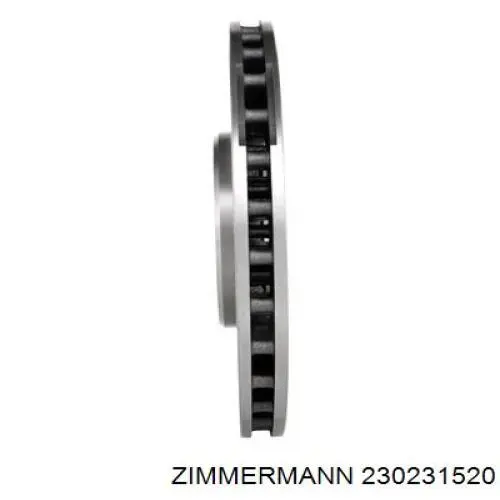 Купить 230231520 Zimmermann Ротор тормозной
