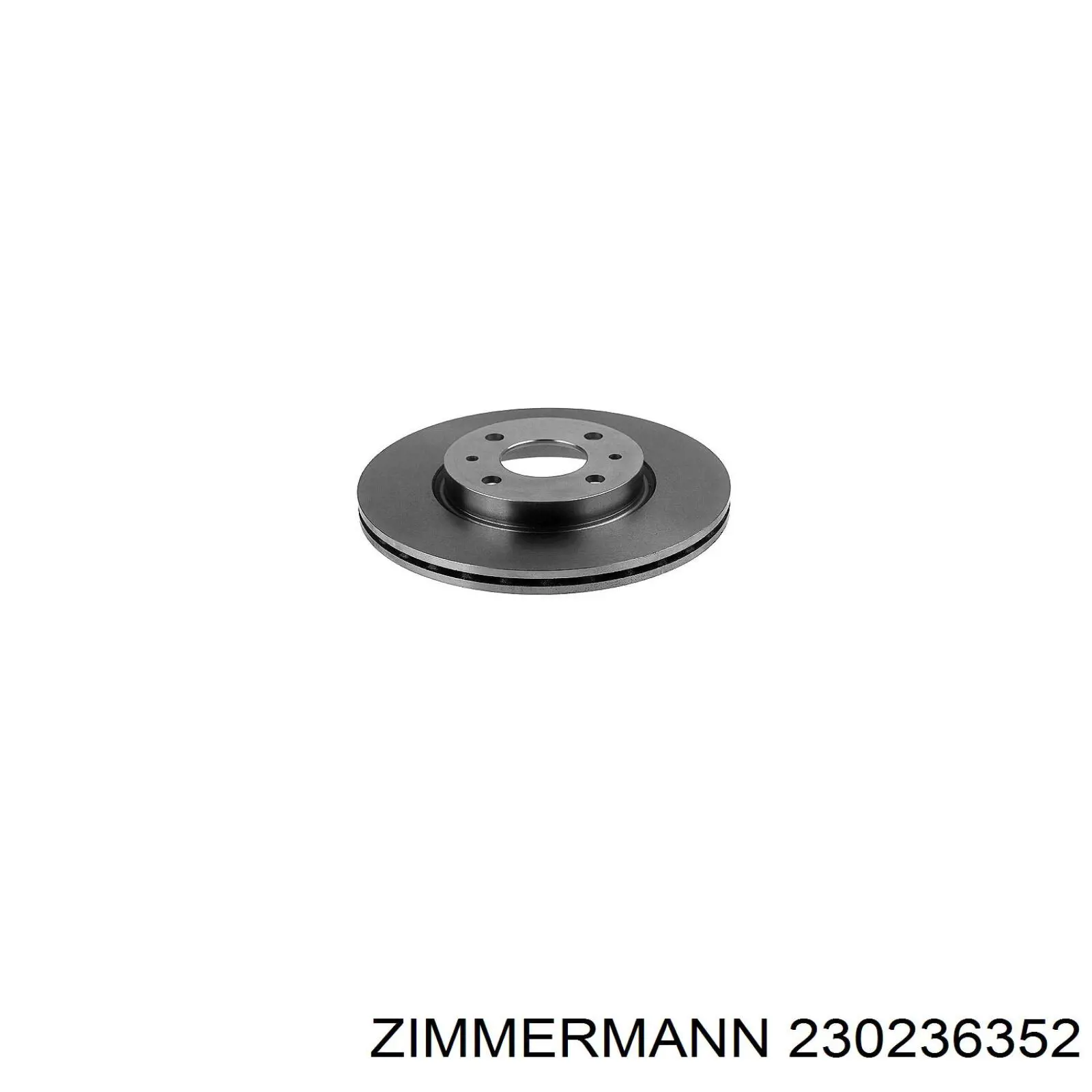 Купить 230236352 Zimmermann Ротор тормозной
