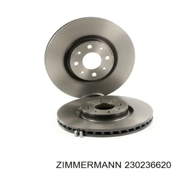 230236620 Zimmermann Диск тормозной передний