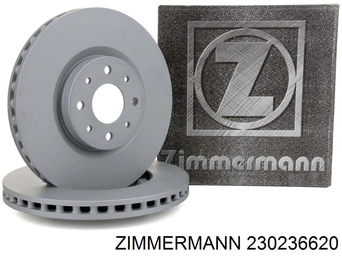 230236620 Zimmermann диск тормозной передний