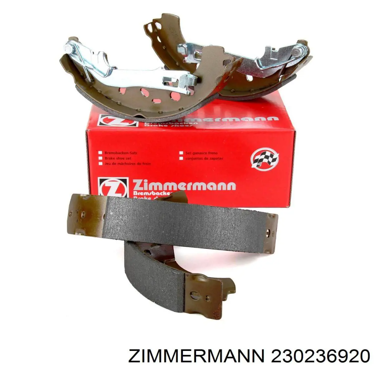 Передние тормозные диски 230236920 Zimmermann