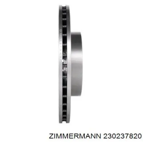 230237820 Zimmermann Диск тормозной передний
