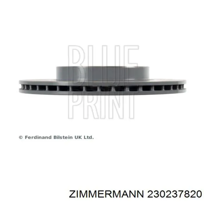 Тормоз дисковый передний Zimmermann 230237820 цена, от 48.93 USD