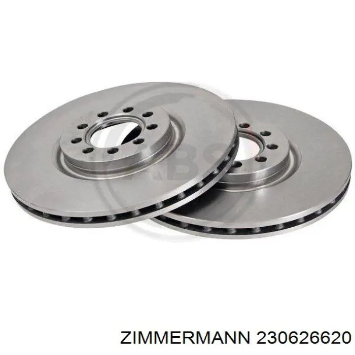 230626620 Zimmermann Диск тормозной передний