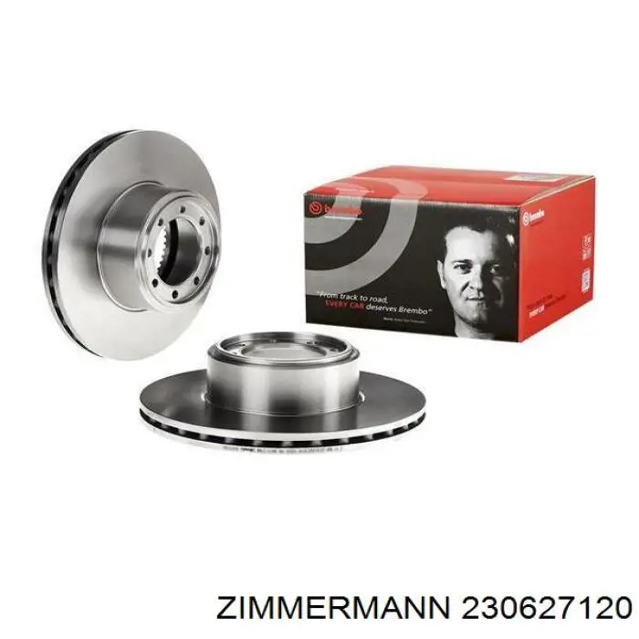 230627120 Zimmermann Дисковый тормоз