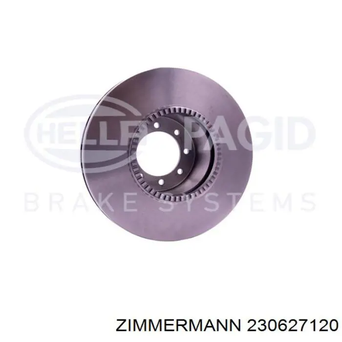 Тормозные диски 230627120 Zimmermann