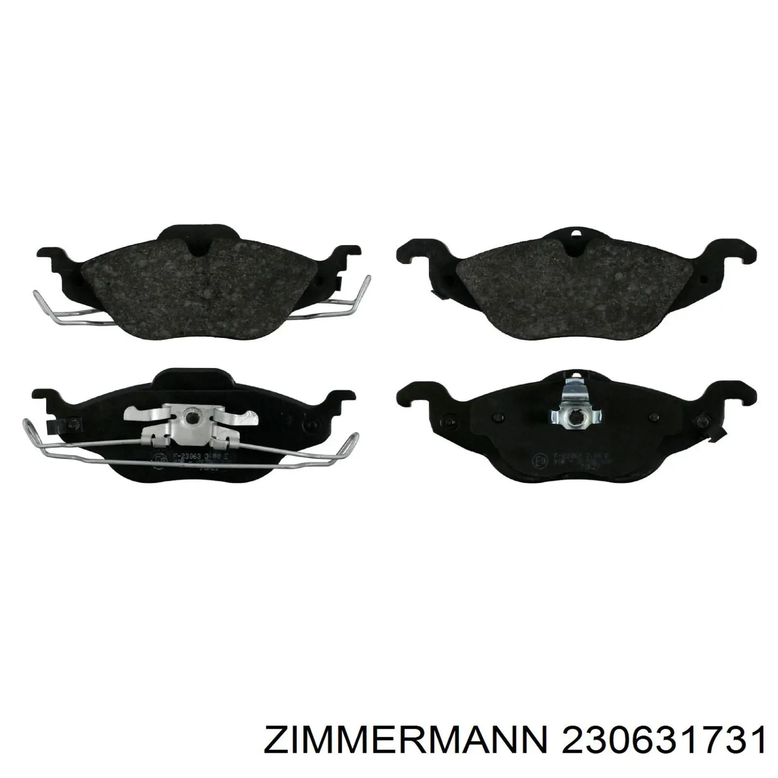 Колодки Zimmermann 230631731 цена, от 24.11 USD