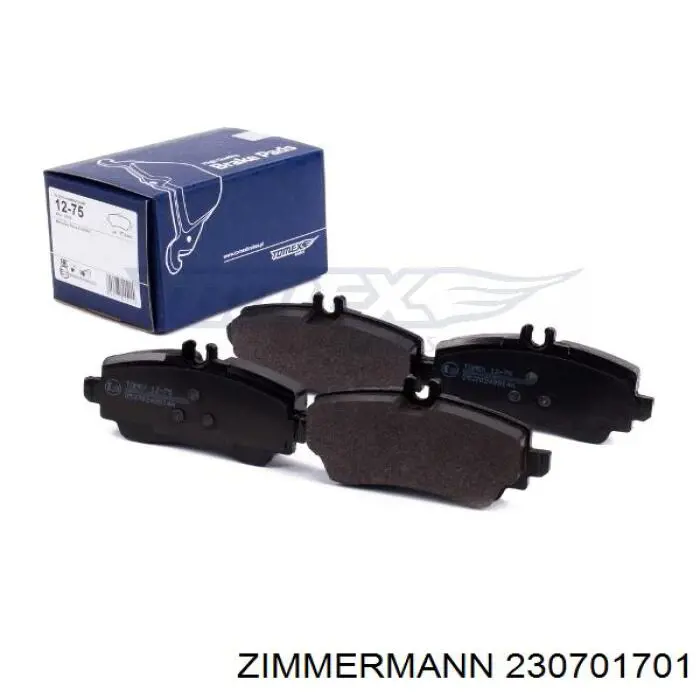 Колодки Zimmermann 230701701 цена, от 35.89 USD