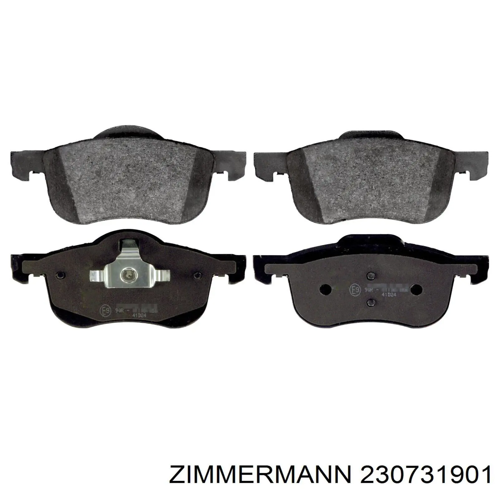 Колодки Zimmermann 230731901 цена, от 49.46 USD