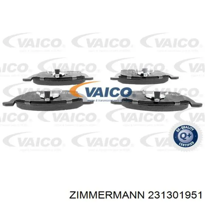 Колодки Zimmermann 231301951 цена, от 27.47 USD