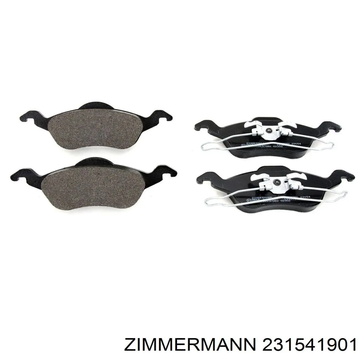 Колодки Zimmermann 231541901 цена, от 20.70 USD
