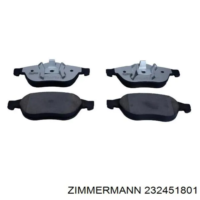 Купить 232451801 Zimmermann Колодки тормозные