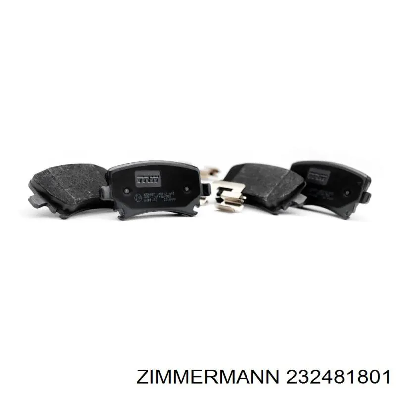 232481801 Zimmermann Колодки передние