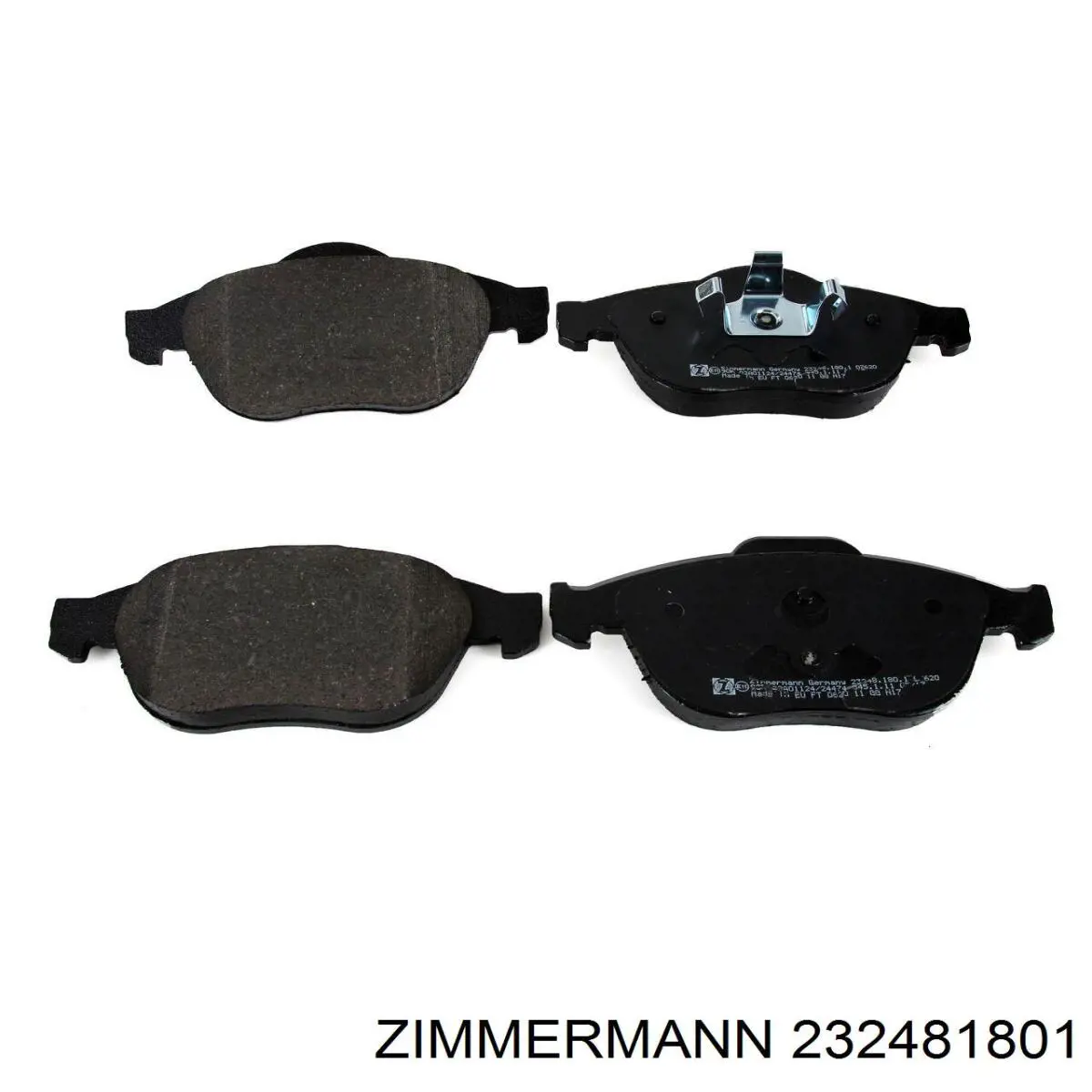 Купить 232481801 Zimmermann Колодки тормозные