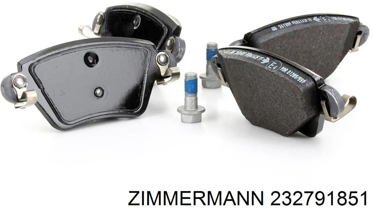 Тормозные колодки Zimmermann 232791851