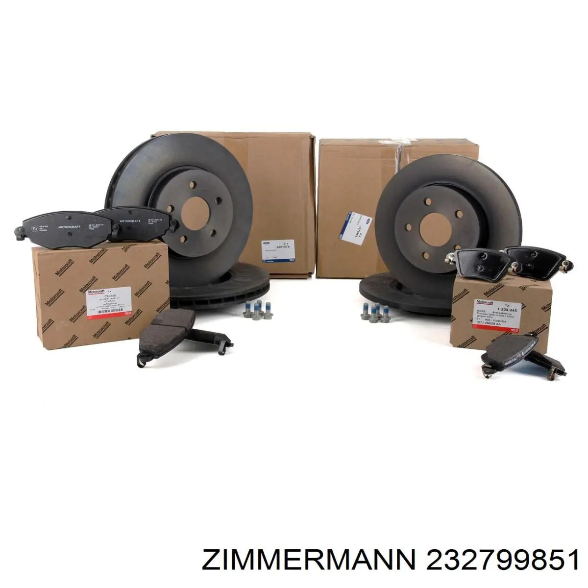 Compre Sapatas do freio dianteiras de disco Jaguar X-type 