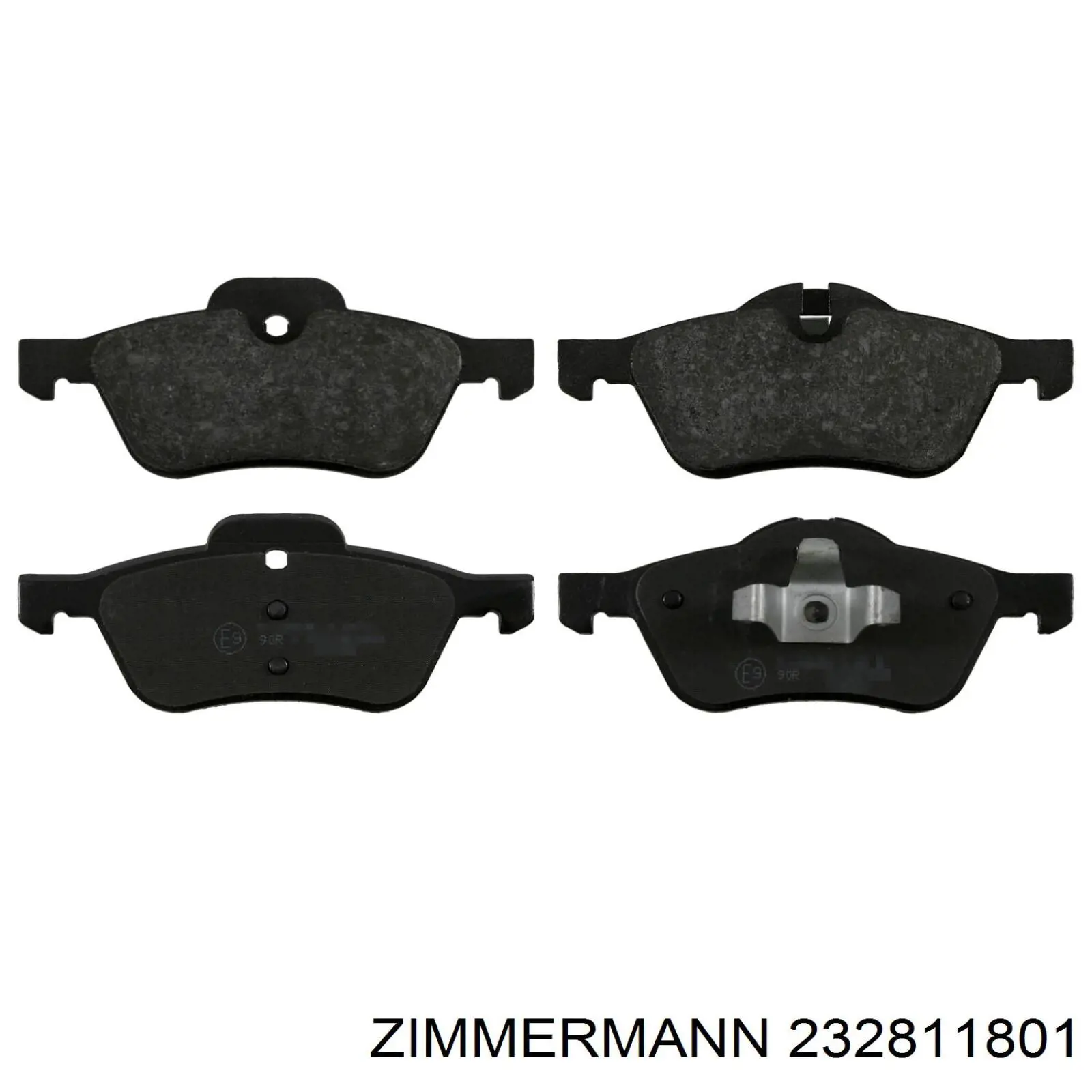 Колодки Zimmermann 232811801 цена, от 33.50 USD