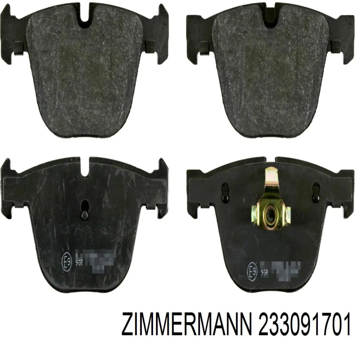 Колодки дисковые  Zimmermann 233091701 цена, от 71.89 USD