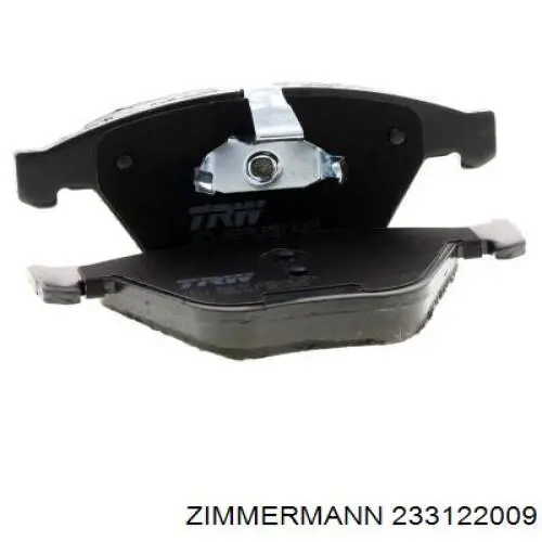 Передние тормозные колодки 233122009 Zimmermann