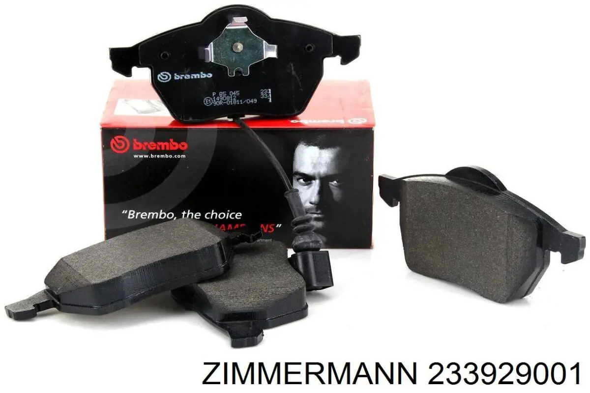 Купить 233929001 Zimmermann Колодки тормозные