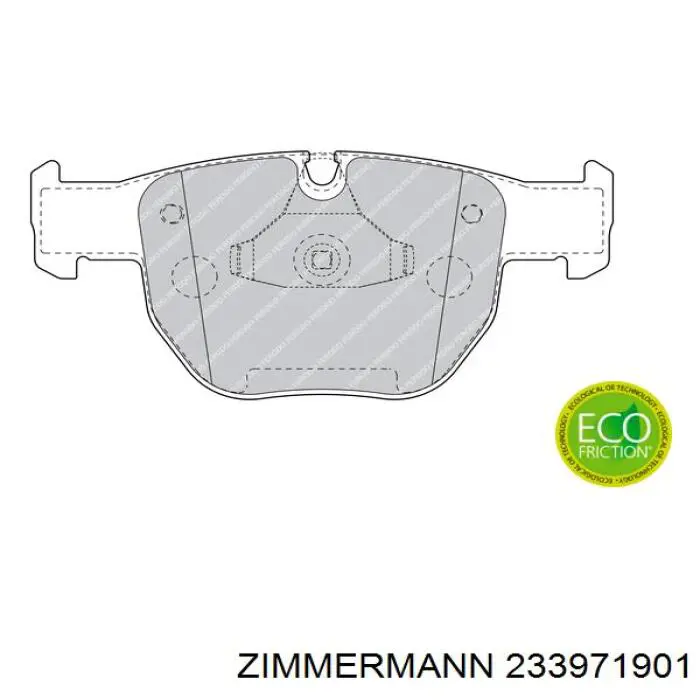 Колодки Zimmermann 233971901 цена, от 59.35 USD
