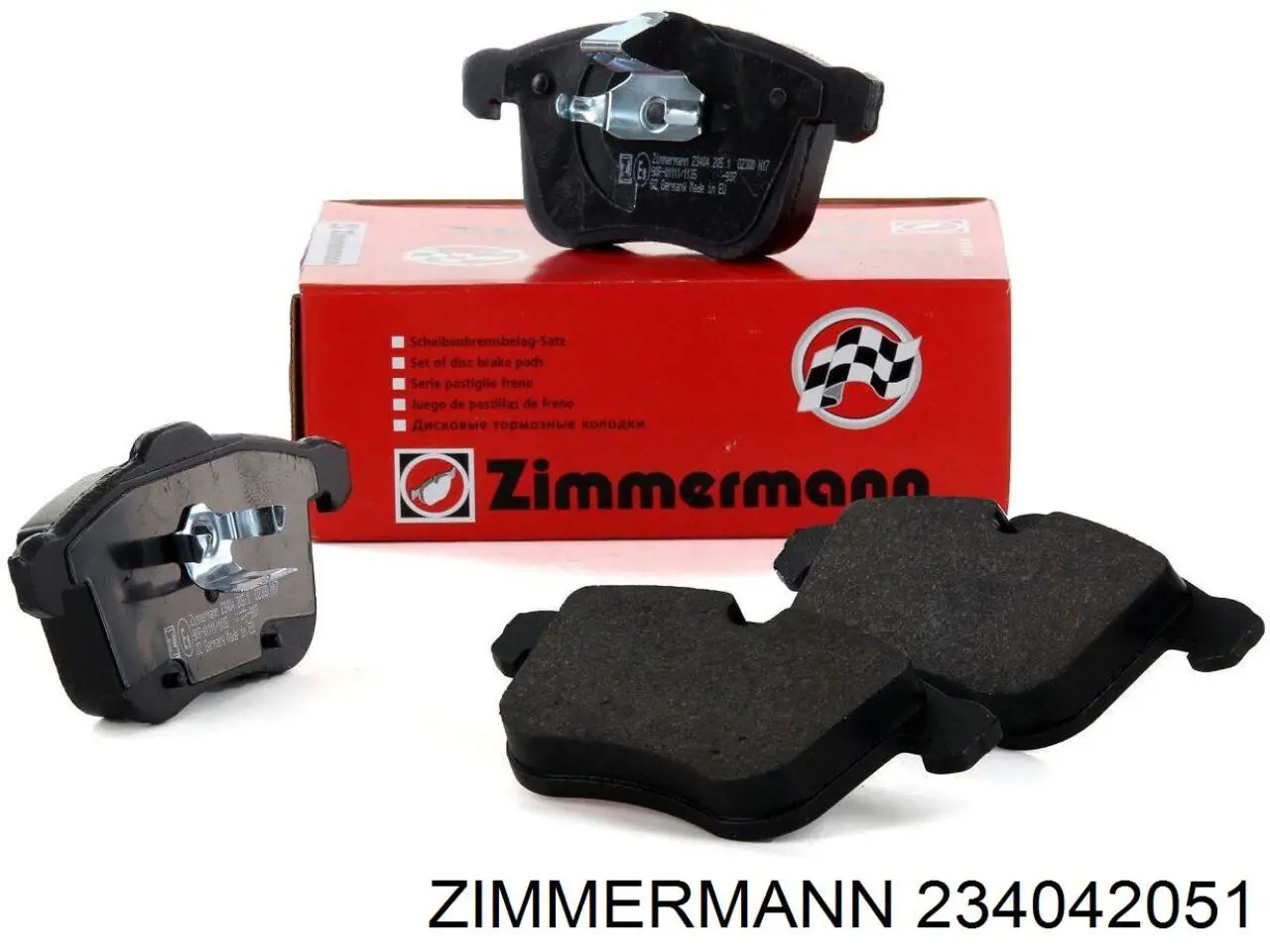 Тормозные колодки Zimmermann 234042051