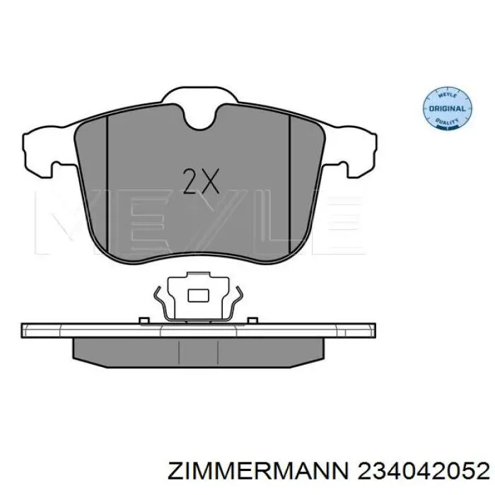 Колодки Zimmermann 234042052 цена, от 41.50 USD