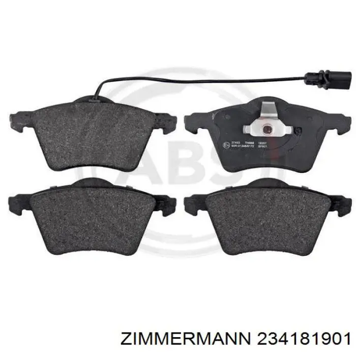 Колодки Zimmermann 234181901 цена, от 38.70 USD