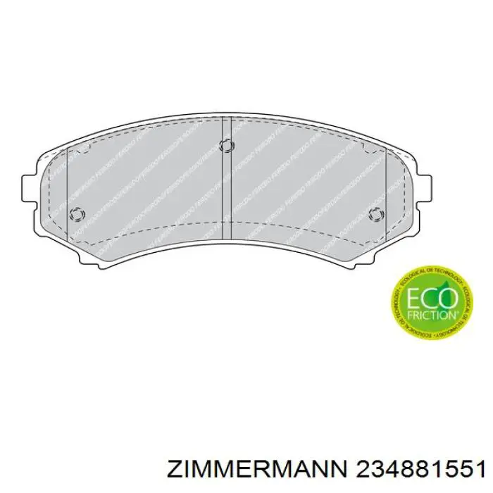 Колодки Zimmermann 234881551 цена, от 22.29 USD