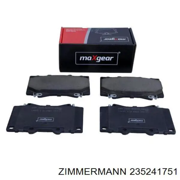 Тормозные колодки Zimmermann 235241751