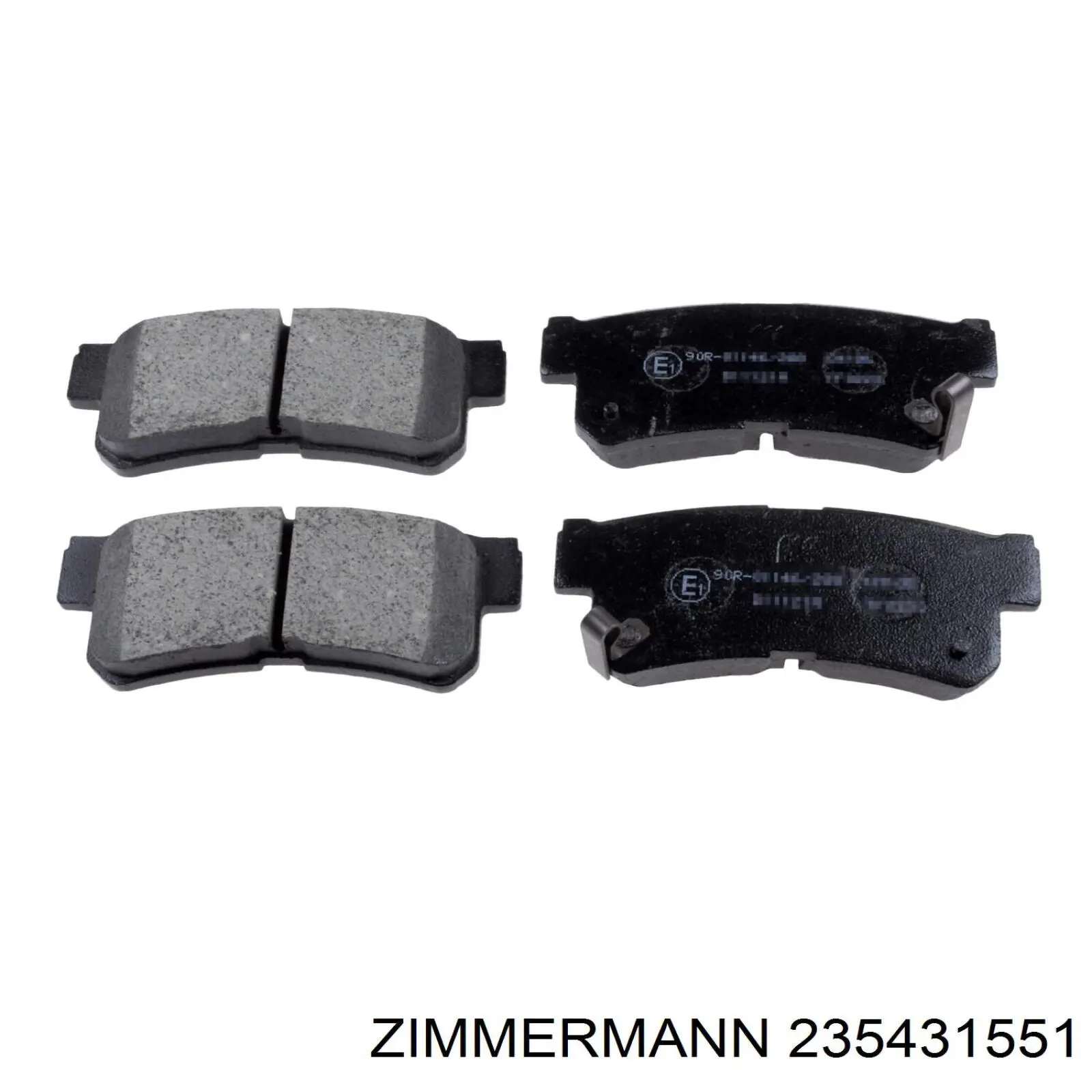 Колодки дисковые  Zimmermann 235431551 цена, от 11.30 USD