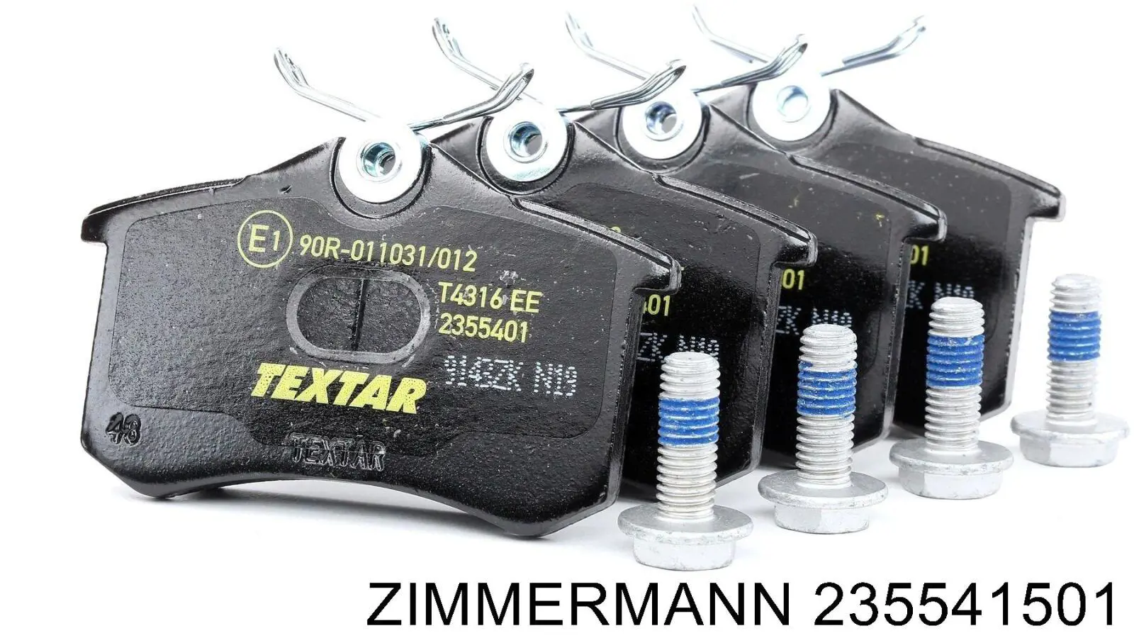 Задние дисковые колодки Zimmermann 235541501