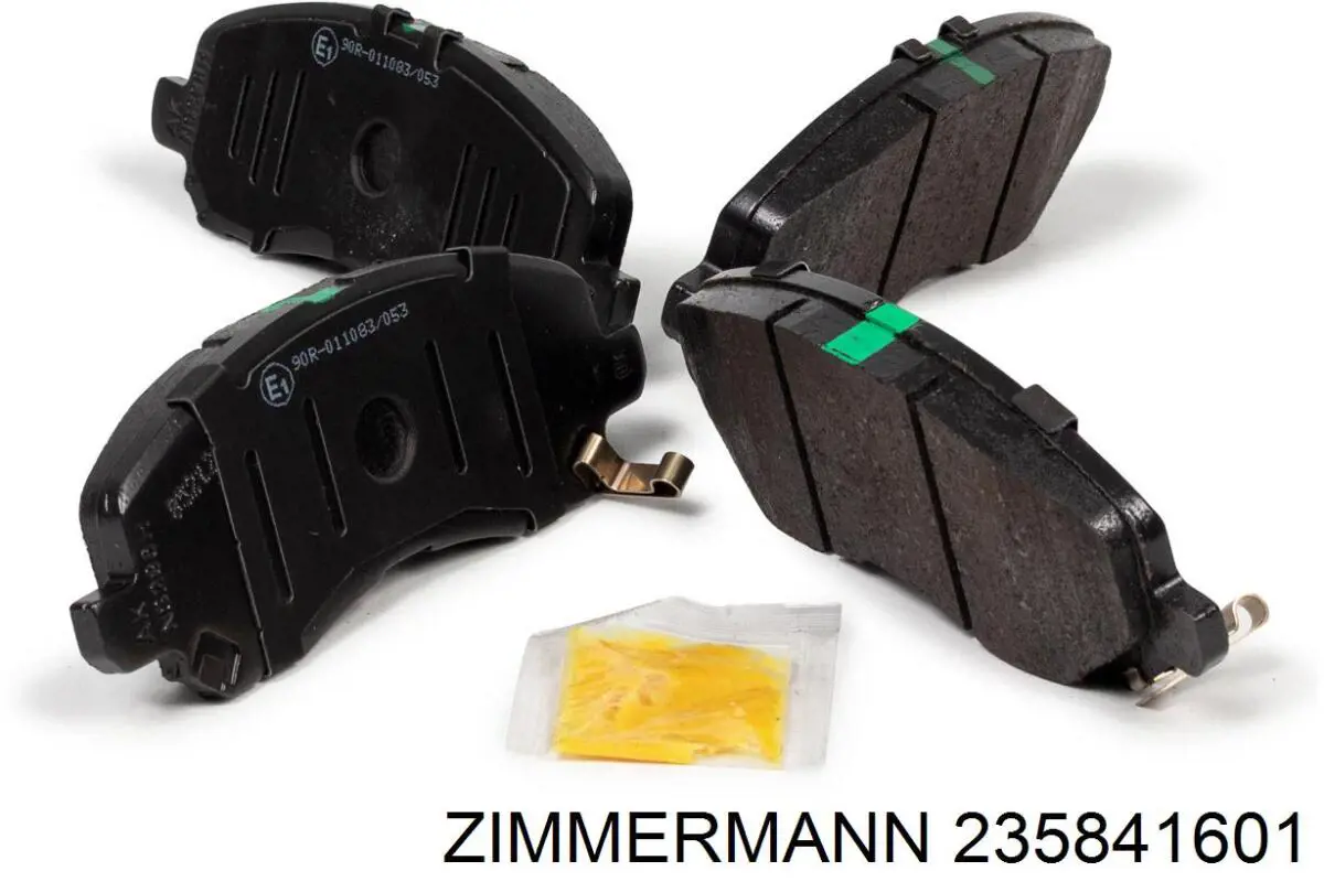 Передние тормозные колодки 235841601 Zimmermann