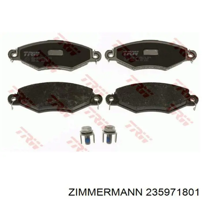 Колодки Zimmermann 235971801 цена, от 17.44 USD
