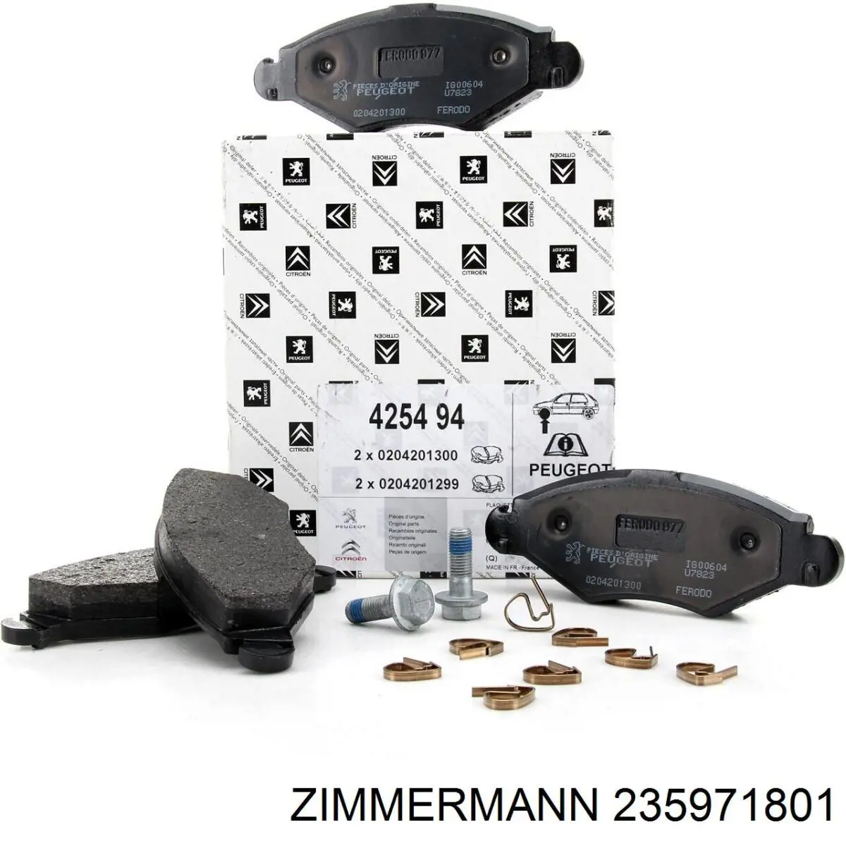 Колодки Zimmermann 235971801 цена, от 17.44 USD