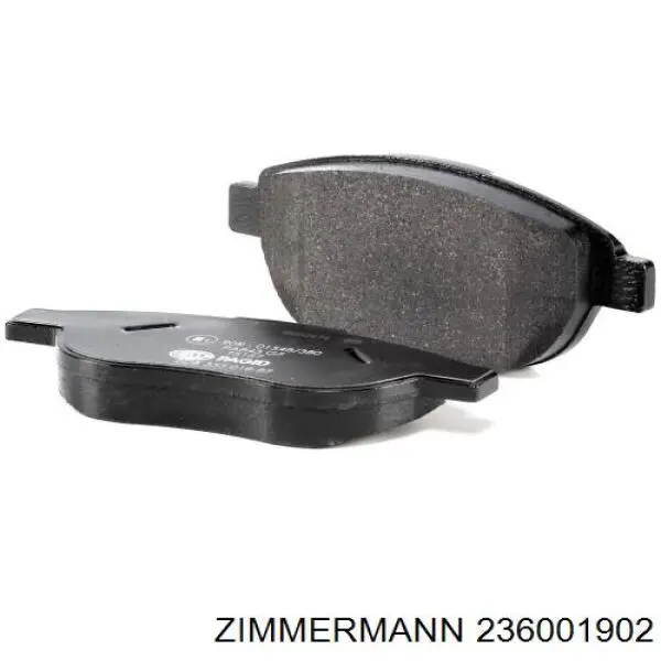 Передние тормозные колодки 236001902 Zimmermann