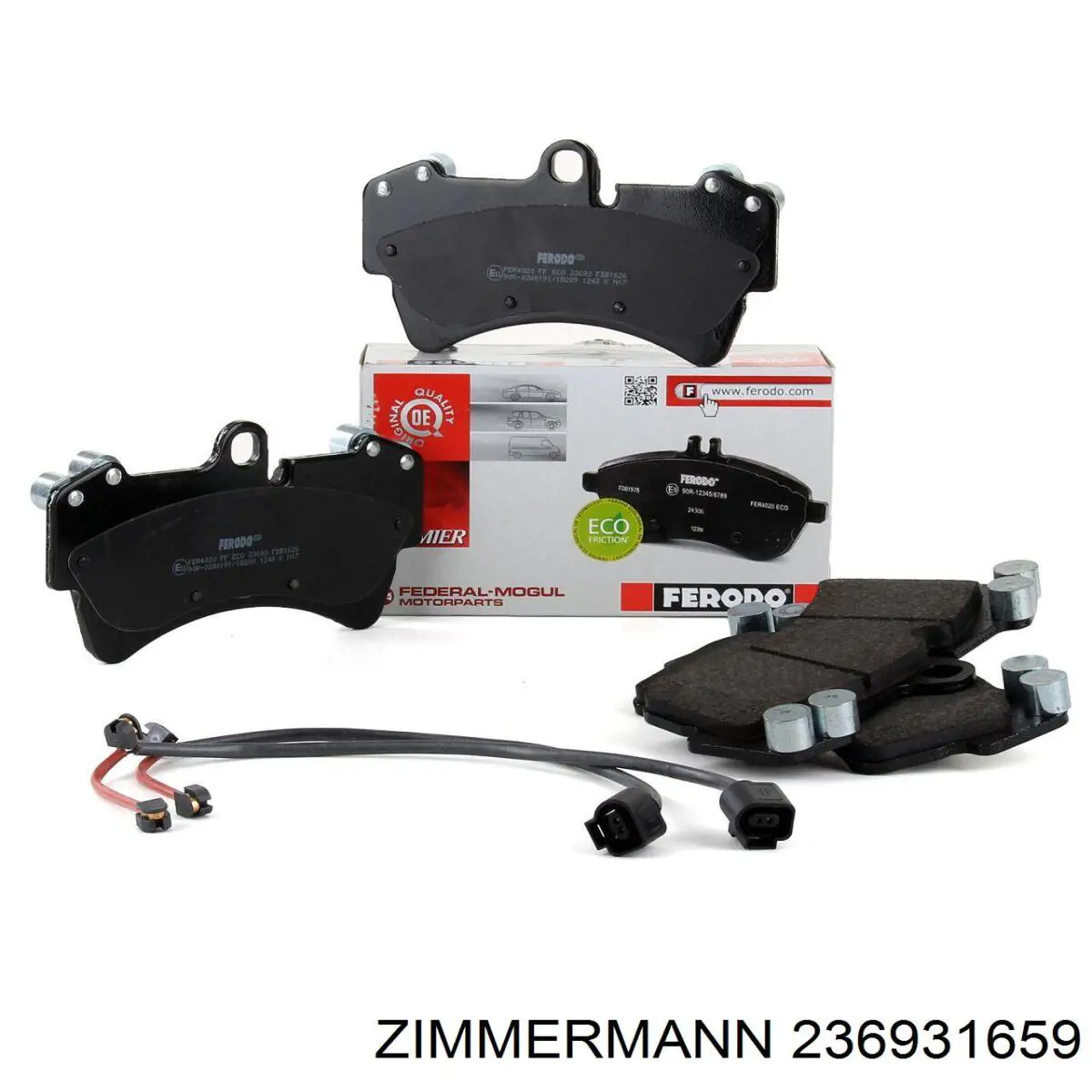 236931659 Zimmermann Колодки передние