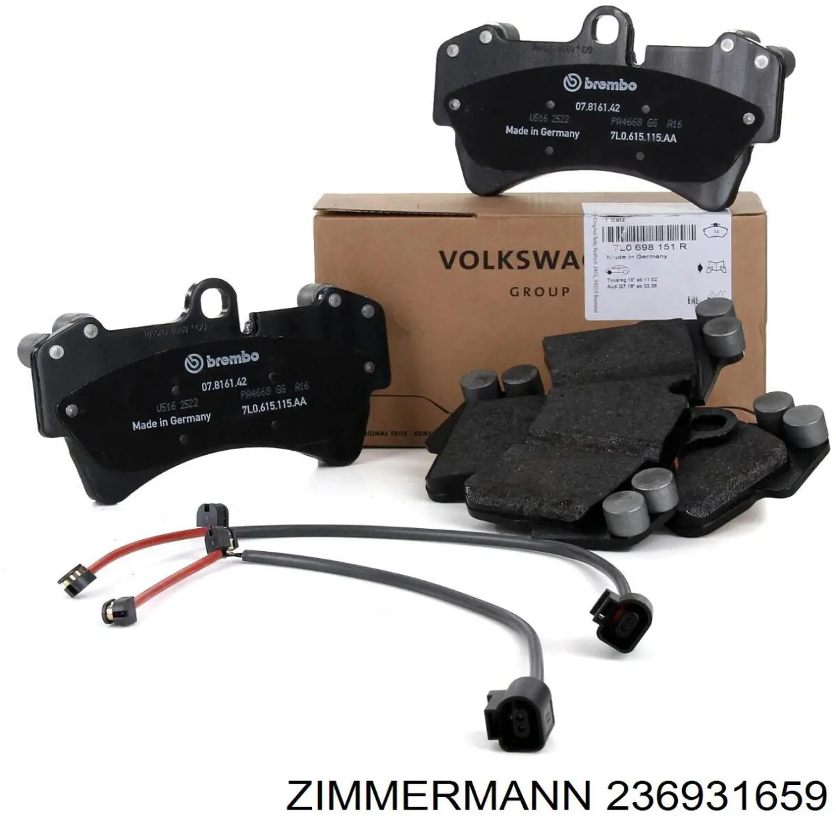 Колодки Zimmermann 236931659 цена, от 154.10 USD